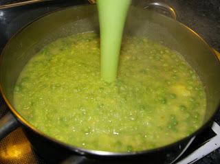 Crema de guisantes Crema de guisantes
