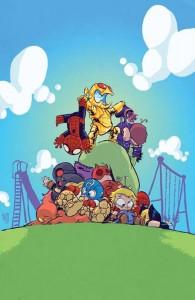 Portada alternativa de Skottie Young para Age of Ultron Nº 1 Portada de Skottie Young para Age of Ultron Nº 1