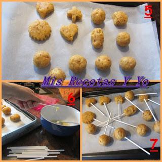 CAKE POPS DE ZANAHORIA Y CHOCOLANTE BLANCO