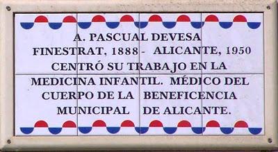 Dr. Ángel Pascual Devesa, hijo predilecto de la ciudad de Alicante