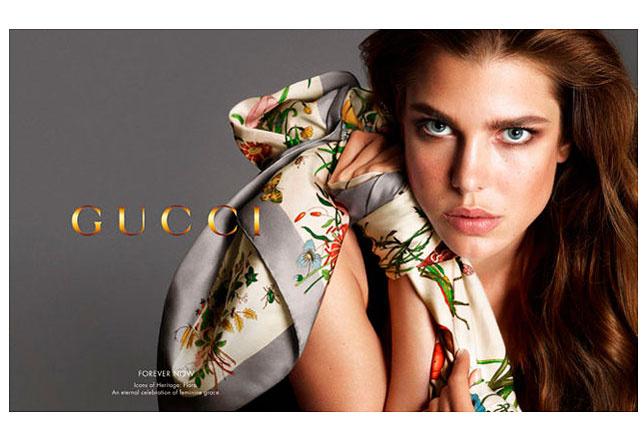 Gucci and Charlotte Casiraghi II: forever now. Flora