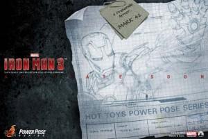 Hot Toys lanzará una figura de la Mark XLII de Iron Man 3 como parte de su PPS Hot Toys - Iron Man 3 - Power Pose Series