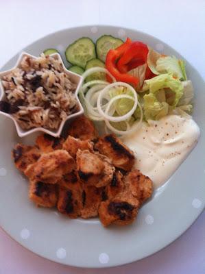 Tacos De Pollo Tandoori Con Salsa De Yogur Tacos De Pollo Tandoori Con Salsa De Yogur