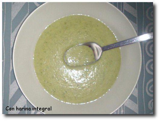 crema de lechuga