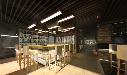 A-cero Projects A-cero presenta un proyecto de interiorismo para el restaurante Aspen de Madrid