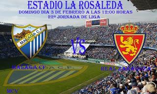 MALAGA CF vs R. ZARAGOZA MALAGA CF vs R. ZARAGOZA