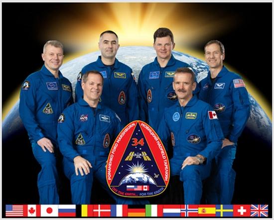 Esta tarde los astronautas de la Estación Espacial Internacional verán el Super Bowl en directo expedition-34-iis