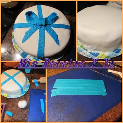 PRIMERA TARTA DE FONDANT