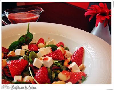 Ensalada de fresas Ensalada de fresas