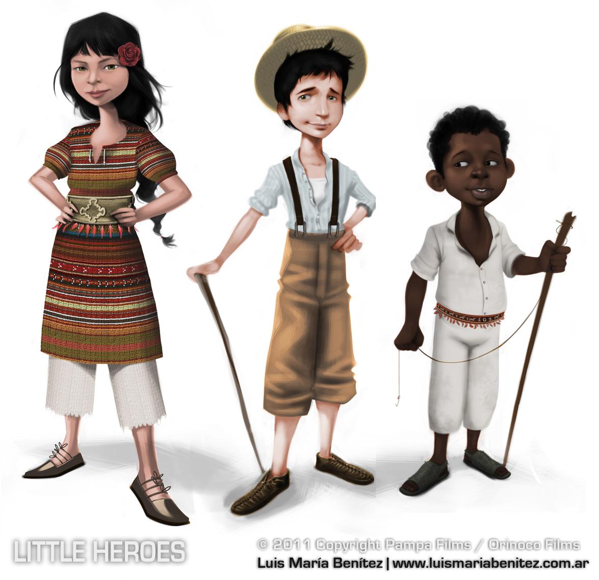 personajes / characters © Luis María Benítez