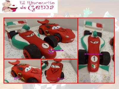 TARTA FRANCCESCO Y RAYO McQUEEN (CARS) TARTA FRANCCESCO Y RAYO McQUEEN (CARS)