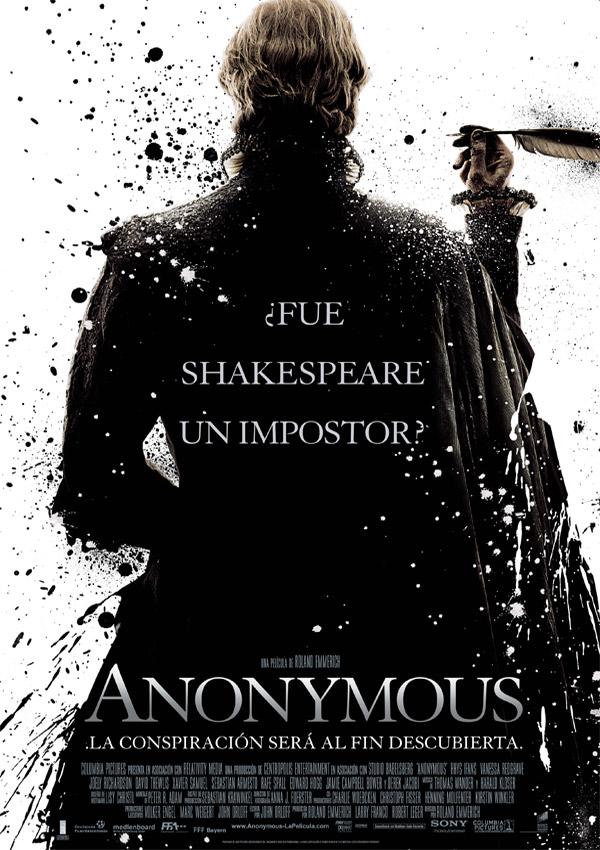Póster: Anonymous (Roland Emmerich, 2.011)