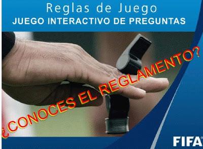 TRIVIAL DEL REGLAMENTO DE FÚTBOL (1): JUEGA Y APRENDEMOS TODOS