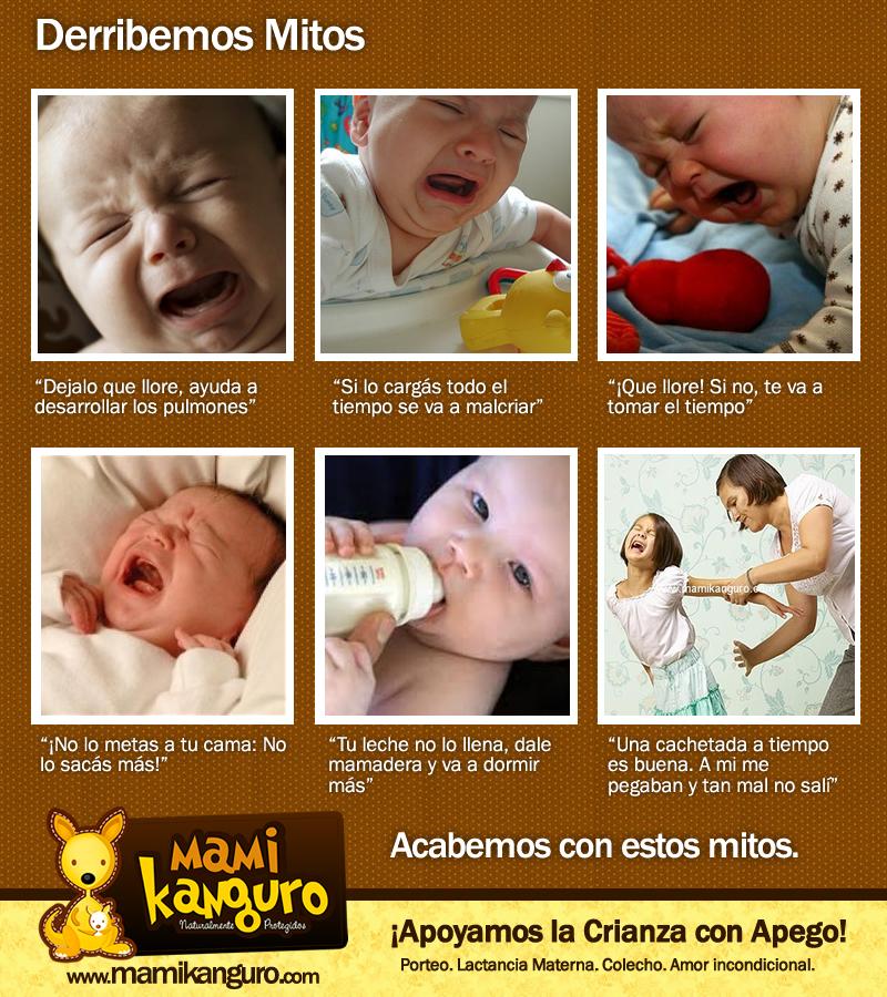 Derribemos Mitos: no dejes llorar a tu bebé mitos