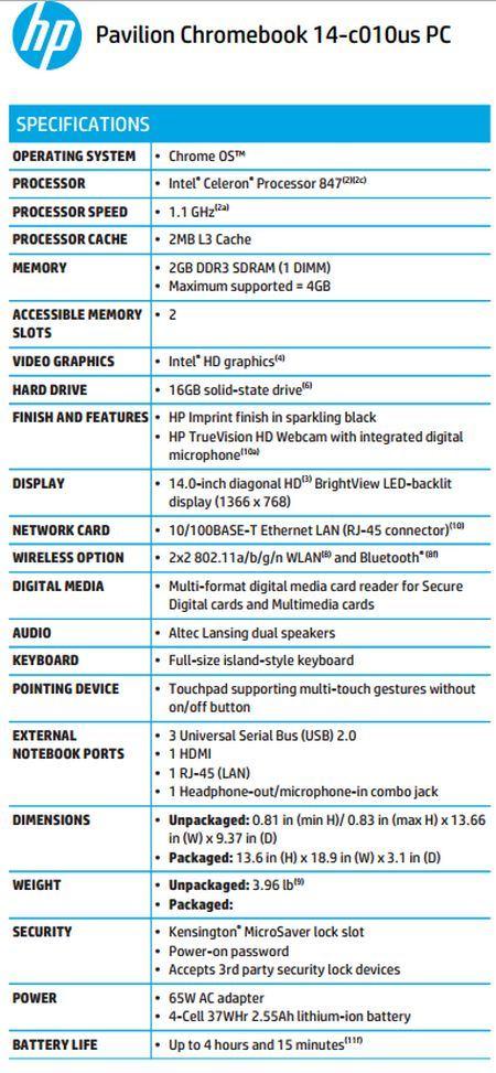 HP presenta la HP Pavilion 14 Chromebook hp-pavilion-chromebook-14-c010us-pc