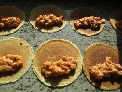 Crepes de langostinos Crepes de langostinos