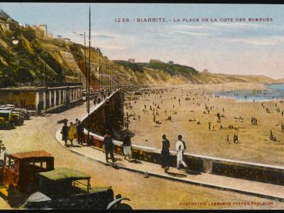 Expo: La Côte des Basques en Biarritz