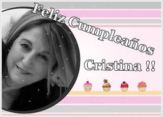 Feliz Cumpleaños Cristina !!!