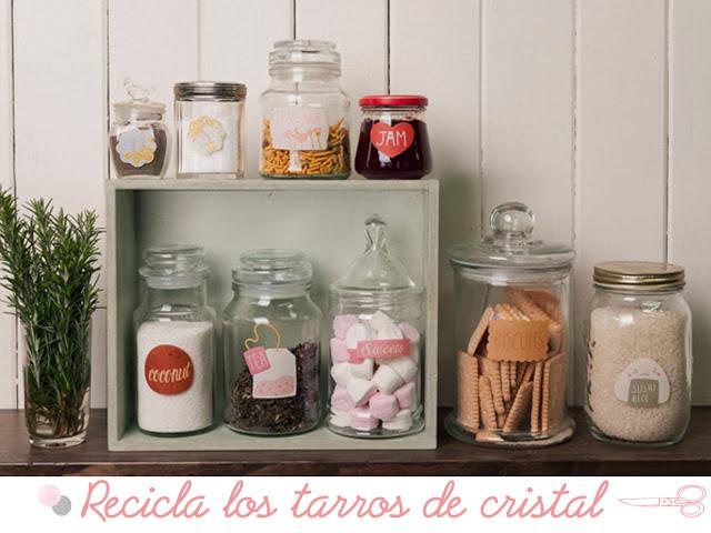 DIY - Cómo decorar los botes de cristal