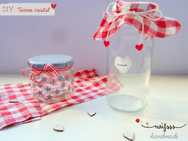 DIY - Cómo decorar los botes de cristal Recicla tarros de cristal - conservas