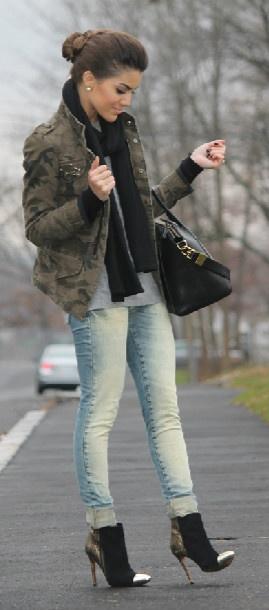 CAMOUFLAGE LOOK/ LOOK CAMUFLAJE STREET STYLE...