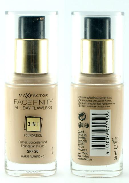 Mis bases de maquillaje VI: Face Finity de Max Factor