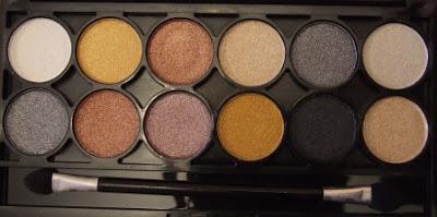 Paleta “Metalix Eyeshadow Compact” de TECHNIC