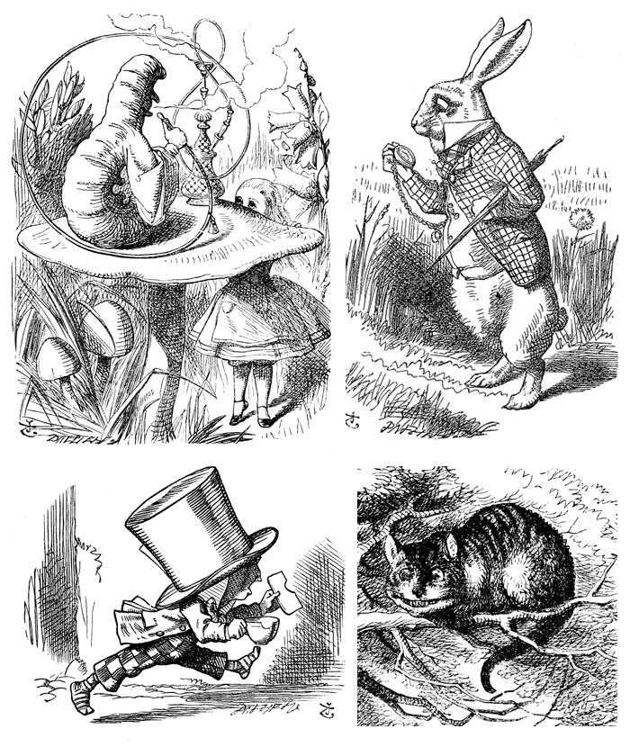 Literatura infantil ilustrada. Un breve repaso, los inicios Alicia-en-el-pais-de-las-maravillas