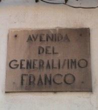 AVENIDA GENERALSIMO FRANCO AVENIDA GENERALSIMO FRANCO