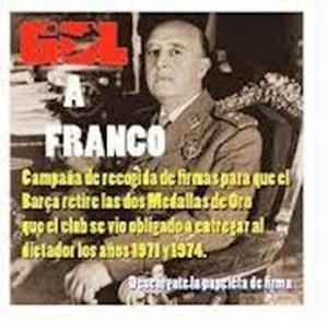 CAMPAA RETIRAR MEDALLAS FRANCO CAMPAA RETIRAR MEDALLAS FRANCO