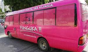 En Tanzanía, una caravana de activistas visita cinco regiones en un viaje de ocho días para poner fin a la violencia contra las mujeres En Tanzanía, una caravana de activistas visita cinco regiones en un viaje de ocho días para poner fin a la violencia contra las mujeres
