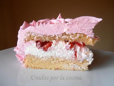 Tarta de Rosas por San Valentín Tarta de Rosas por San Valentín