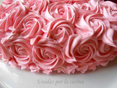 Tarta de Rosas por San Valentín