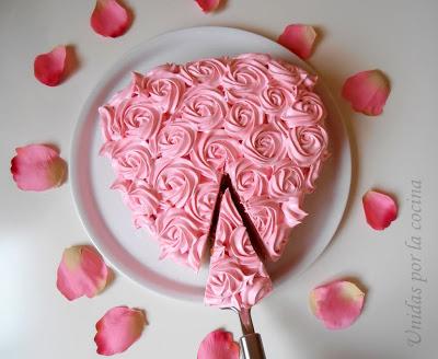 Tarta de Rosas por San Valentín Tarta de Rosas por San Valentín