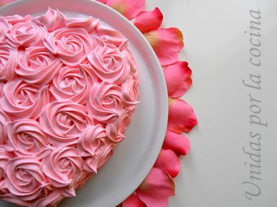 Tarta de Rosas por San Valentín
