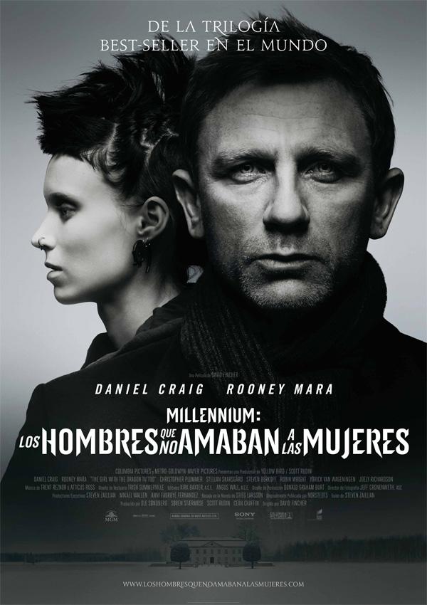 Póster: Millennium: Los hombres que no amaban a las mujeres (David Fincher, 2.011)