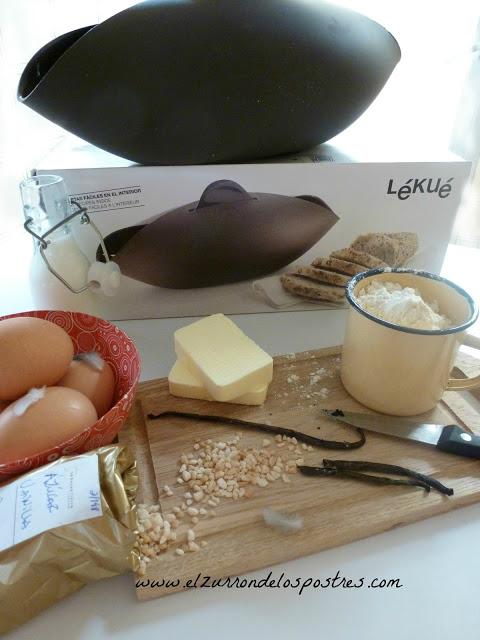 Brioche de Vainilla en Panera Lékué Brioche de Vainilla en Panera Lékué