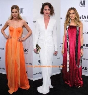 Gala AmFAR 2013. Resumen de la Alfombra Roja. Red Carpet