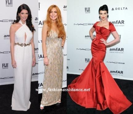 Gala AmFAR 2013. Resumen de la Alfombra Roja. Red Carpet