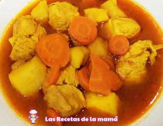 Receta de guisado de pollo Receta de guisado de pollo