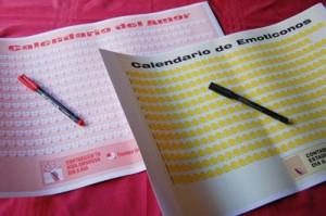 Regalo barato y original para San Valentín Calendario del Amor y Calendario de Emoticones, dos regalos originales y baratos para San Valentín