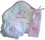 PRESENTACIÓN Y SORTEO SIMPLY NICE Pack toalla delantal + babero + cubrepañal