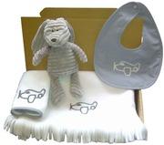 PRESENTACIÓN Y SORTEO SIMPLY NICE Manta + babero + gasa + conejito