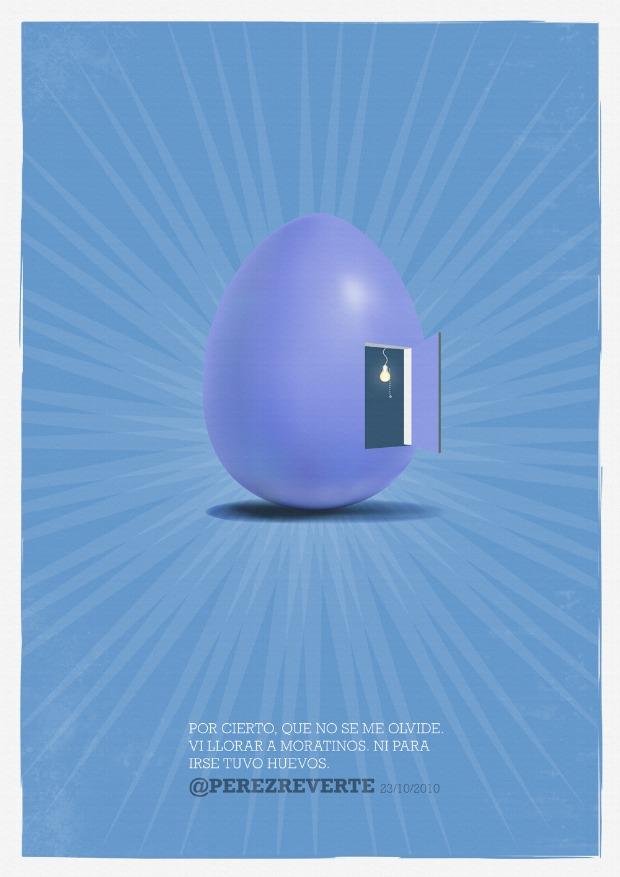 6 carteles inspirados en las meteduras de pata de los famosos españoles en Twitter huevos