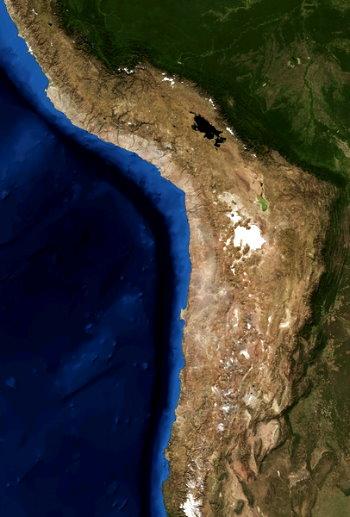 Desierto Atacama Chile Planta Parque Solar Paneles Fotovoltaicos Smart Grid mapa