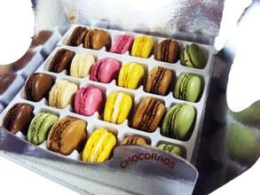 Comprar 36 macarons en caja regalo