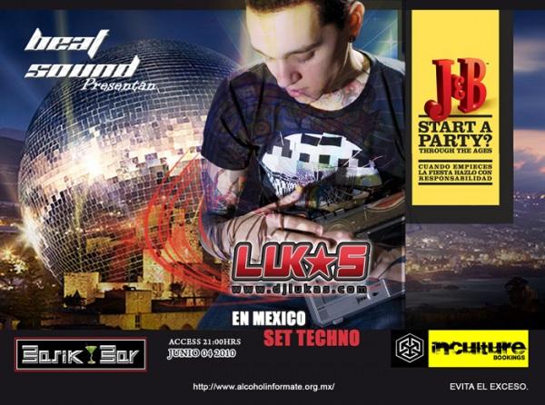 Beat Sound, J&B; y Fiesta Byblos presentan a DJ Lukas