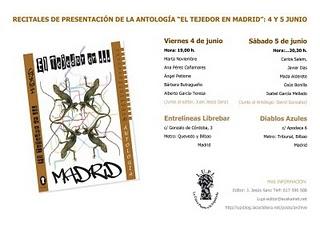 Hoy y mañana: recitales de El Tejedor Hoy y mañana: recitales de El Tejedor