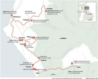 Un taxista mata a 12 personas en el condado inglés de Cumbria Un taxista mata a 12 personas en el condado inglés de Cumbria