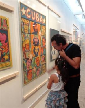 Inaugurada muestra de cartel cubano en Bellas Artes Inaugurada muestra de cartel cubano en Bellas Artes